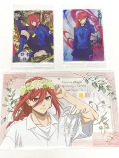 ブルーロック アニメイト flower crown カード ウエハース 千切豹馬
