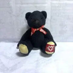 アツキオオニシ　テディベア　くま　ぬいぐるみ　黒　希少レア