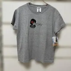 未使用品　ROXY グレー Tシャツ Mサイズ