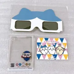 ちいかわパーク　ノベルティ　ちいぽけ　クリアカード　シール　ラッコ　ハチワレ