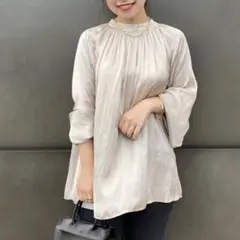 Loungedress ラウンジドレス サテンブラウス