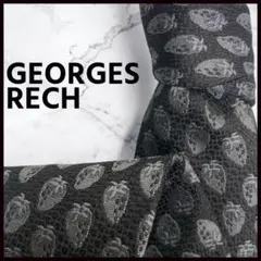 【訳あり】GEORGES RECH ジョルジュレッシュ ネクタイ 黒系