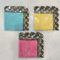 近沢レース　マーロウ　プリン　ハンカチ３枚セット