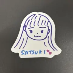 乃木坂46 菅原咲月 似顔絵ステッカー