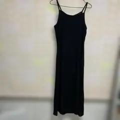 F.M.N ブラック キャミワンピース M
