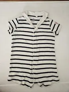 PETIT BATEAU　ボーダーロンパース