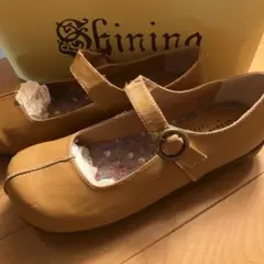 ⭐️訳あり⭐️Shining ブラウン マリーヌシューズ L 24.0cm