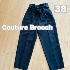 Couture Brooch クチュールブローチ　テーパードパンツ　ブラック