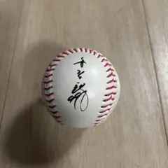 中日　井上一樹監督　レプリカサインボール