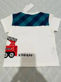 【週末値下】新品　クレードスコープ　消防車デザイン Tシャツ 100cm