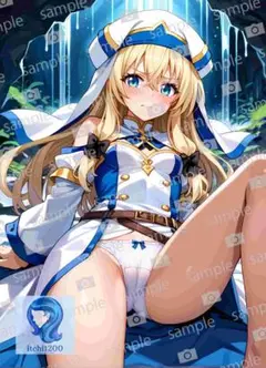 【まとめ買い割引対象】0175　アートポスター　A4サイズ　美女