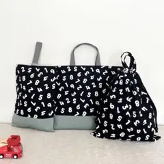入園入学３点セット☆MINI１・２・３ブラック