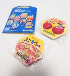 【未開封未使用】パペットスンスン☆缶バッジ2点