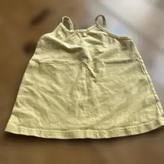 値下げイエロー タンクトップ サイズ100