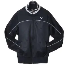 PUMA プーマ 【L】レディースジャージ 黒色 日本製 美品