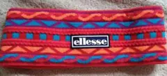 ellesse 幾何学模様 ヘッドバンド