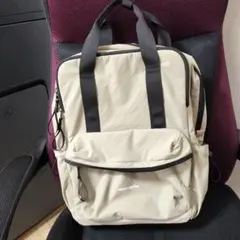 [ムスタッシュ]スクエア型トートリュック　お値下げしました!