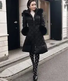 eimy istoire フォックスファーロングダウンジャケット
