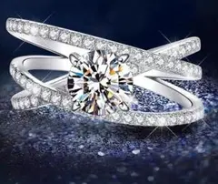 高品質Pt950ダイヤモンド 1.00ct リング ギフトパッケージn0