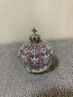 クラウン　小物入れ　アクセサリーケース