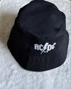 新品　AC/DC バケットハット 帽子　ブラック