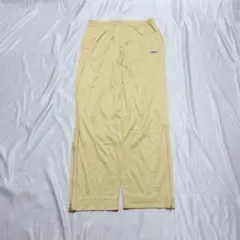 イエロー トラックパンツ ジップアップ ジャージ イージーパンツ メンズ