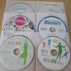 ※Wii Sports (Wii用)他 訳あり特価品まとめ売り