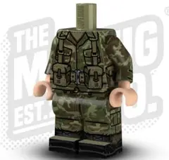 TheMinifigCo. カスタムレゴ アメリカ軍 ベトナム戦争 ERDL迷彩
