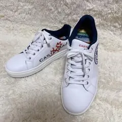 未使用級 CASTELBAJAC ゴルフ スニーカー ホワイト 近年モデル