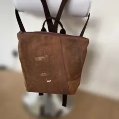酒袋　柿渋染めリュック③