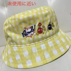 USJ ユニバーサルスタジオ チェック バケットハット ボム兵 ニンテンドー