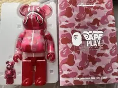 be@rbrick BAPE ABC camo Shark 100％ &400%
