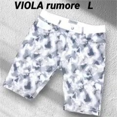 VIOLA rumore 迷彩柄 ショートパンツ　ハーフパンツ　ゴルフ