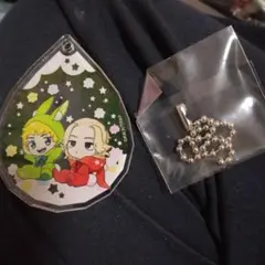 東京リベンジャーズ　佐野万次郎　花垣武道　スイパラ　キーホルダー
