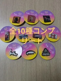 hide CDジャケット＆ロゴコレクション　ピンズカプセル　全10種