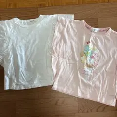 studio mori ホワイト Tシャツ 100cm
