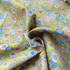 1-C コットン100 花柄1m、