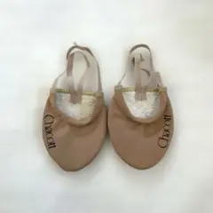 【使用1回】Chacott ストレッチハーフシューズ 0003 SS ベージュ