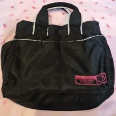 HELLO KITTY ブラック トートバッグ