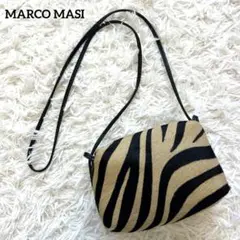 訳あり　MARCOMASI ゼブラ柄　ショルダーバッグ