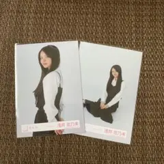 櫻坂46 浅井恋乃未 クラシックコーデ 生写真 チュウ 座り