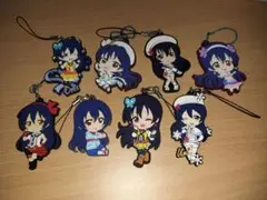 園田海未 ラバーストラップ まとめ売り