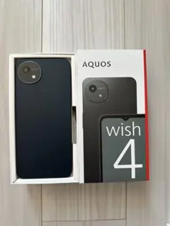 AQUOS wish4 ブラック 64GB Softbank
