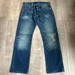 ⑸Levi's501 LEVI SIRAUSS＆CO ダメージ ジーンズ