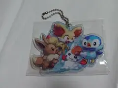 ポケモン☆サッポロ R アクリルキーホルダー イーブイ フォッコ ポッチャマ