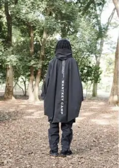 WANTKEY TARP COAT wantkey camp レインコート WANTKEY Tarp coat - SOIL HACK SOCIETY