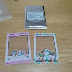 MINISO×ちいかわ　猛暑の夏限定カード