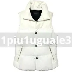 ウノピュウノ1piu1uguale3コディーサンダーソンダウンベスト/ホワイト4 ウノピュウノ1piu1uguale3コディーサンダーソンダウンベスト