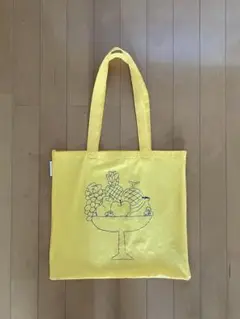 お値下げ☆フルーツオンザルーム☆トートバッグ黄色