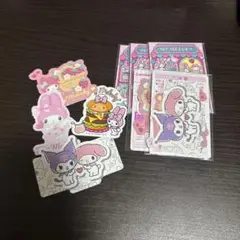 オールマイメロディ＆クロミダイカットステッカーセット